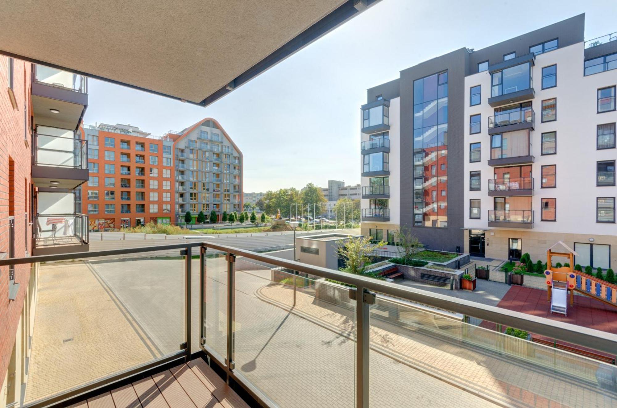 Dom & House - Apartments Chmielna Park Gdansk Oda fotoğraf